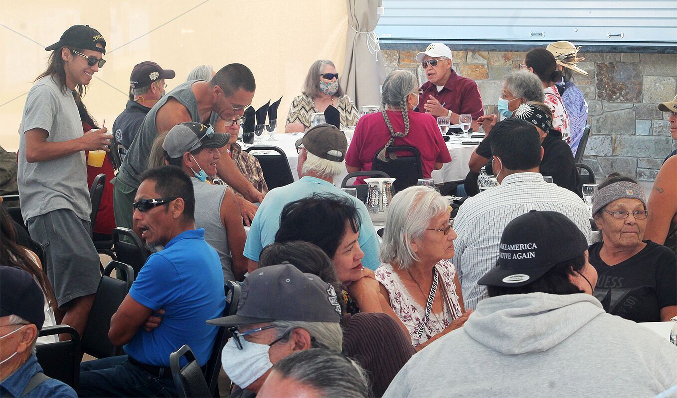 Elders, Family and Tribal Council enjoy time together